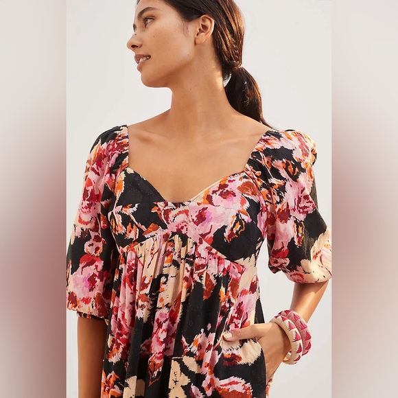 ANTHROPOLOGIE Blossom Maxi Dress - Picture 4 of 9